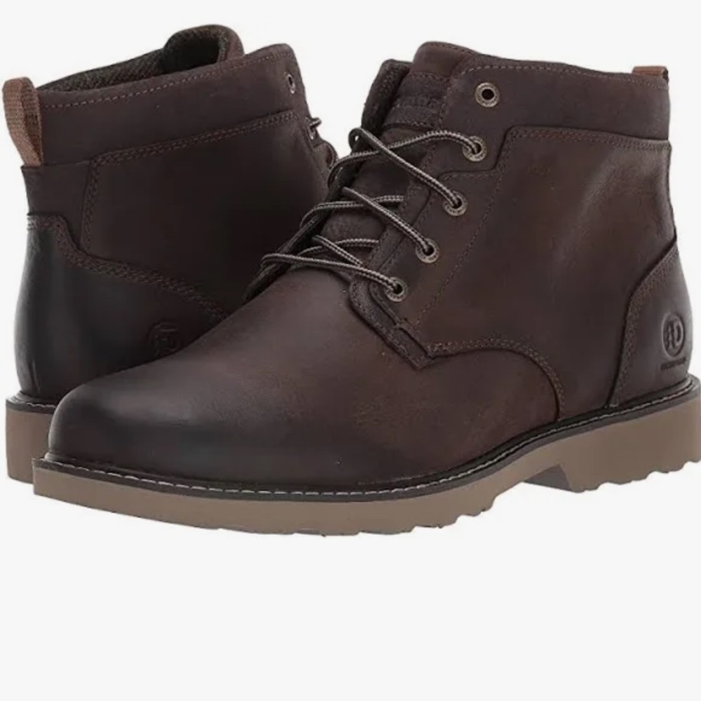Dunham brown leather Jake boots